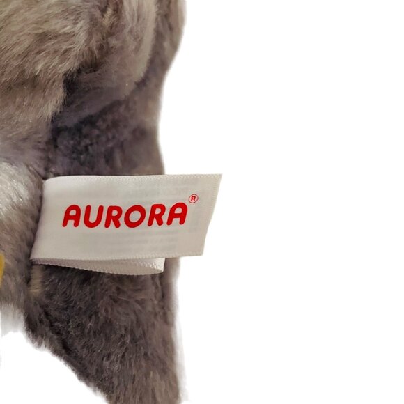 Aurora Eco-Friendly Plush Seal  Soft & Cuddly Gray Stuffed Animal With Adorable - Picture 6 of 7